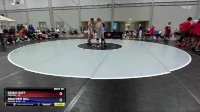 285 lbs Placement Matches (16 Team) - Kenai Huff, Oregon vs Brayden Hill, Kansas Blue