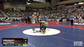 6A 190 lbs 3rd Place Match - Porshawn Riley, Little Rock Central vs Duncan Center, Har-Ber