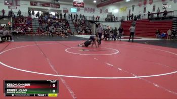 120 lbs Cons. Round 2 - Keilon Johnson, Davenport Central vs Parker Johns, Dubuque Hempstead