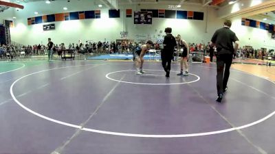 96 lbs Cons. Round 1 - Berkly Wallin, Impact Wrestling Academy vs Randy Winnans, VA ELITE /