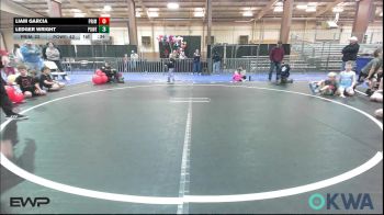 90 lbs Rr Rnd 5 - Liam Garcia, Prime Wrestling vs Ledger Wright, Powerhouse Blue