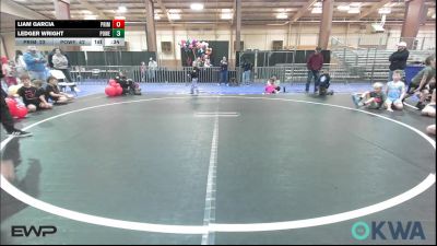 90 lbs Rr Rnd 5 - Liam Garcia, Prime Wrestling vs Ledger Wright, Powerhouse Blue