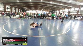 105 lbs Cons. Semi - Thomas Gorst, West Jordan vs Patrick Stark, Northside Wrestling Club