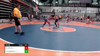 175-190 lbs Semifinal - James Harris, Franklin County Flyers Wrestli vs Vinny Busalacchi, Blue Collar Wrestling Club