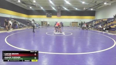 175 lbs Round 3 - Carter Brown, Bonhomme vs Parker Gardner, Smoky Valley Wrestling Club