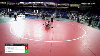 138 lbs Round Of 32 - Zachary Robinson, Holliston vs Jimmie Glynn, Central Catholic