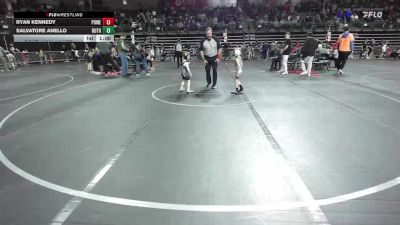 41 lbs Round Of 16 - Salvatore Anello, Ruthless WC vs Ryan Kennedy, Power Half Wrestling Academy