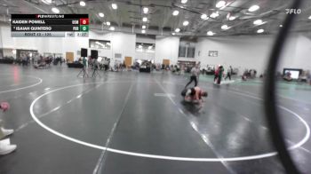 125 lbs Champ. Round 1 - Kaiden Powell, Central Missouri vs Isaiah Quintero, Purdue