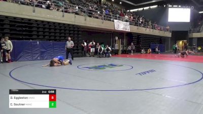 110 lbs Consi Of 8 #1 - Donavin Eggleston, Unadilla vs Christopher Soutner, Manchester