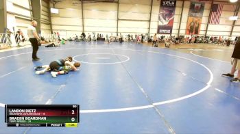 80 lbs Rd# 4- 2:00pm Friday Final Pool - Landon Dietz, Oklahoma Outlaws Blue vs Braden Boardman, Terps XPress