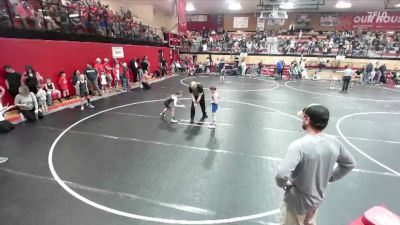70 lbs Cons. Sub-quarters - Kasen Marvin, Weiser Wrestling Club vs Carson Heick, Kuna Klub