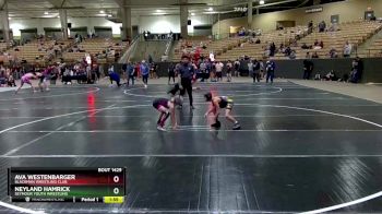 75 lbs Cons. Round 3 - Ava Westenbarger, Blackman Wrestling Club vs Neyland Hamrick, Seymour Youth Wrestling