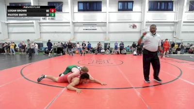 E-160 lbs Consi Of 16 #1 - Logan Brown, MD vs Paxton Smith, WV