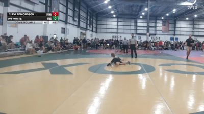 65 lbs Cons. Round 2 - Ivy White, Nightmare Wrestling Club vs Levi Edmondson, Pit Bull Wrestling Academy