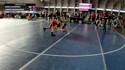 106 lbs Champ. Round 1 - Ikaika Alcantara, Nevada vs Landon Wakabayashi, CA