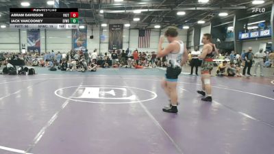 182 lbs Rr Rnd 1 - Abram Davidson, Patton Trained Red vs Jack Vancooney, FORGE H/S 2