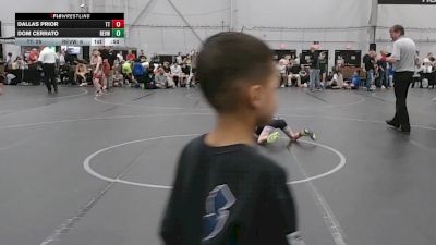 64 lbs Round 3 (6 Team) - Dallas Prior, Triumph Trained vs Dom Cerrato, Revival White