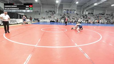 195 lbs Round Of 64 - Carson Herbst, CKWA - HSB vs Dylan Fitzgerald, GT Zilla - HSB