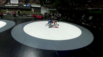 144 lbs Cons. Sub-quarters - Rylan Houck vs Waymond Liggins, Rancho Bernardo High School Wrestling