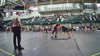 197 lbs Quarterfinal - Seth Shumate, Ohio State vs Brody Evans, Edinboro