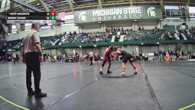 197 lbs Quarterfinal - Seth Shumate, Ohio State vs Brody Evans, Edinboro