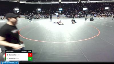 220 lbs Cons. Semi - Evan Berdan, Wenatchee vs Dayne Camacho, Chief Sealth