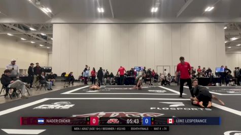 Nader Chokr vs Luke Lesperance 2025 ADCC Niagara Open
