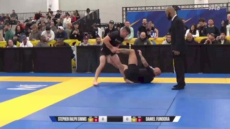 Daniel Fundora vs Stephen Ralph Simms 2024 World IBJJF Jiu-Jitsu No-Gi Championship