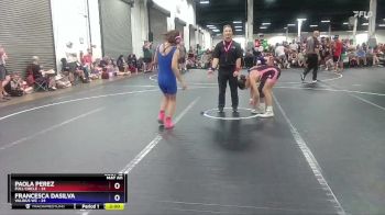 102 lbs Round 3 (8 Team) - Paola Perez, Full Circle vs Francesca Dasilva, Validus WC