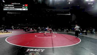 130 lbs Cons. Round 4 - Casey Fuller, Will C. Wood vs Lily Dempsey, River City