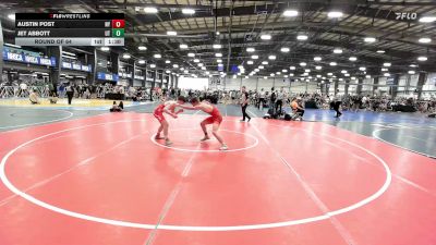 132 lbs Round Of 64 - Austin Post, NY vs Jet Abbott, UT