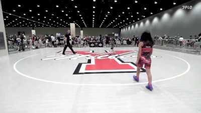 62 lbs Champ. Round 2 - Lily-Mae Ybarbo, Vici vs Alaina Bert, Midwest City Elite