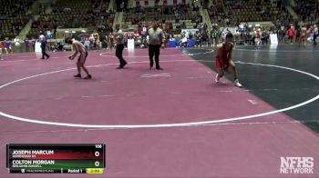106 lbs Semifinal - Joseph Marcum, Homewood Hs vs Colton Morgan, Benjamin Russell