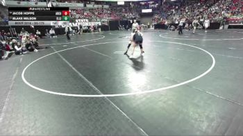 D2-175 lbs Cons. Semi - Blake Nelson, Ellsworth vs Jacob Hoppe, Abbotsford/Colby