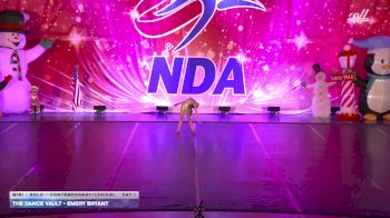 The Dance Vault - Emery Bryant [2025 Mini - Solo - Contemporary/Lyrical Day 1] 2025 NDA Houston Regional