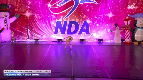 The Dance Vault - Emery Bryant [2025 Mini - Solo - Contemporary/Lyrical Day 1] 2025 NDA Houston Regional