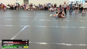 132 lbs Champ. Round 1 - Luke Agcaoili, Viera Hammers vs Harbin Bruce, Glynn Coastal Wrestling Club