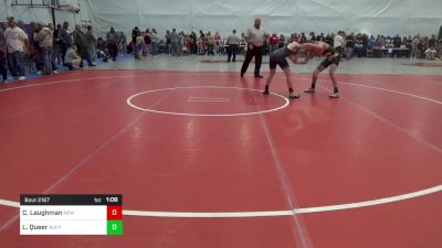 130 lbs Consi Of 8 #2 - Christian Laughman, New Bloomfield vs Landyn Queer, Ruffs Dale