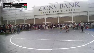 74 lbs 1st Place Match - Beau Flynn, Champions Wrestling Club vs Michael French, Evanston Elite Wrestling