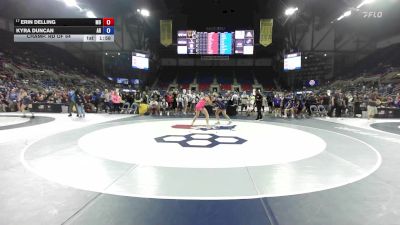 135 lbs Champ. Rd Of 64 - Erin Delling, MO vs Kyra Duncan, AR