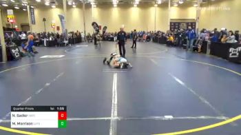 95 lbs Quarterfinal - Nathan Sadler, Hopewell vs Maximus Morrison, Oxford