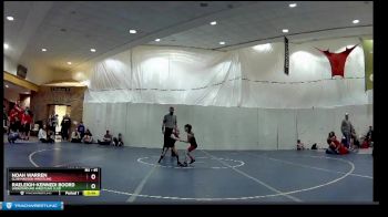 45 lbs Semifinal - Noah Warren, Club Madison Wrestling vs Raeleigh-Kennedi Boord, Underground Wrestling Club