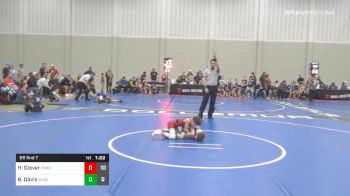 52 lbs Prelims - Hudson Glover, Oklahoma Boyz vs Blake Davis, Ghost Riders