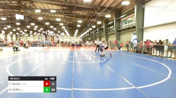 145 lbs Rr Rnd 2 - Caleb Bundy, Team Utah Zion vs Bryce Griffin, Illinois Menace Lightning