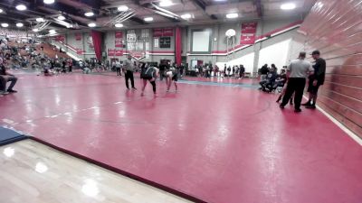 170 lbs Champ. Round 3 - Valeria Hinojosa, Duarte vs Sophia Lopez, Upland