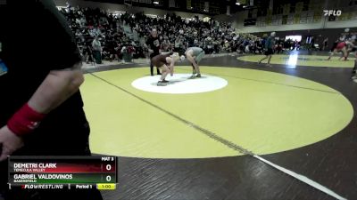 190 lbs Cons. Round 2 - Demetri Clark, Temecula Valley vs Gabriel Valdovinos, Bakersfield