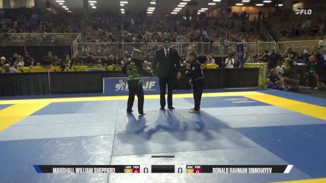 Ronald Rahman Simkhayev vs Marshall William Sheppard 2025 Pan Kids Jiu-Jitsu IBJJF Championship