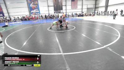 88 lbs Rd# 1 9:00am Friday - Mason Rivera, Minnesota Funky Singlets vs Knight Means, Maryland BLACK