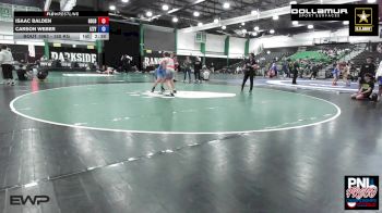 150 kg Rr Rnd 2 - Isaac Balden, Gold Rush Wrestling vs Carson Weber, Izzy Style Wrestling