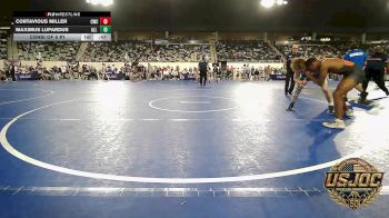 132 lbs Consi Of 8 #1 - Cortavious Miller, Cowboy Wrestling Club vs Maximus Lupardus, All American Wrestling
